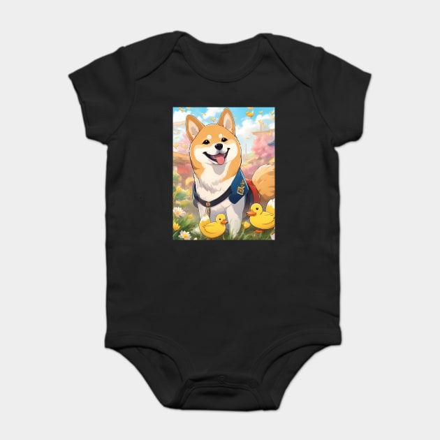 waiting to be you love Baby Bodysuit by animegirlnft